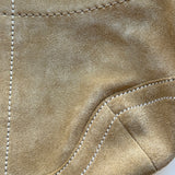 Coach mini suede bag