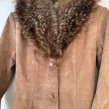 Vintage suede jacket (M)