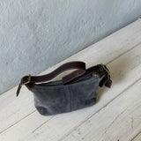 Coach suede bag