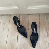 Manolo Blahnik slingbacks (35)