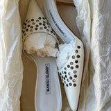Manolo Blahnik mules (35.5)