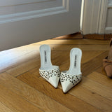 Manolo Blahnik mules (35.5)