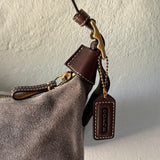 Coach suede bag