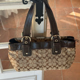 Coach soho signature tote