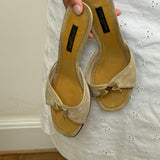 Louis Vuitton mules (35.5)