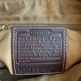 Coach suede bag