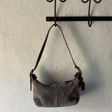 Coach suede bag