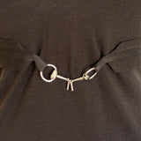 Gucci horsebit top (s)
