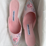 Manolo Blahnik mules (38)