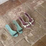 Manolo Blahnik mules