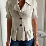 Burberry top (xs)