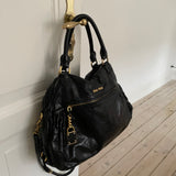 Miu Miu black nappa leather bag in a great condition.