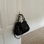 Miu Miu black nappa leather bag in a great condition.