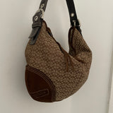 Coach signature canvas bag