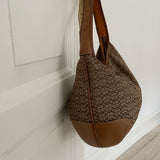 Coach hobo signature canvas