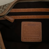 Coach hobo signature canvas